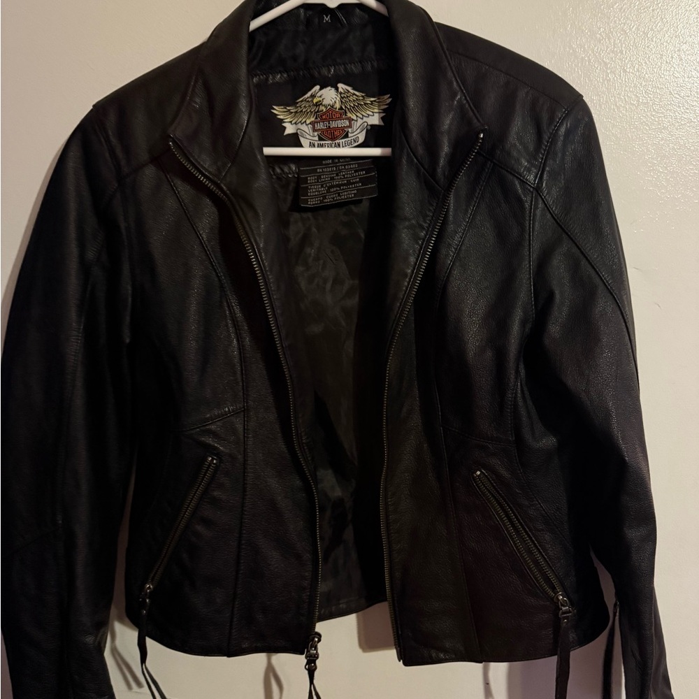 Harley-Davidson Women's Classic Black Leather Jacket